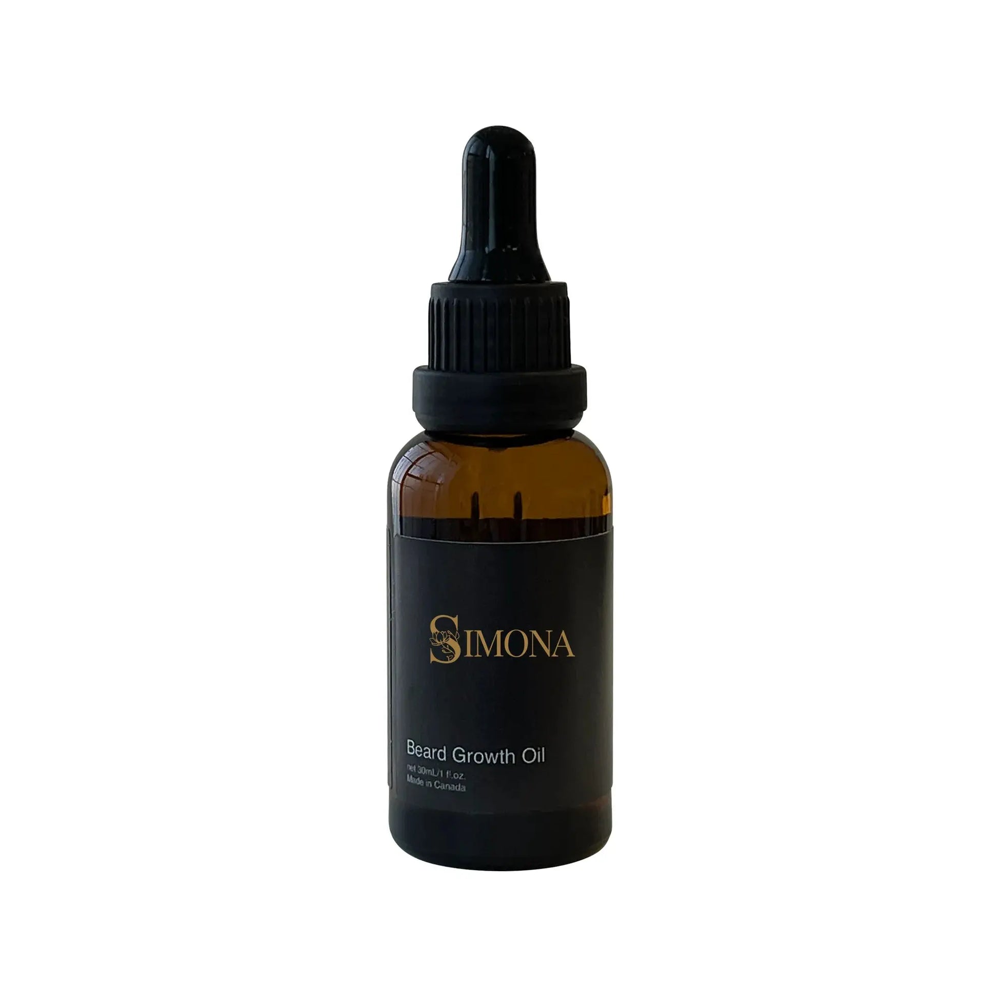 Hemp Infused Beard Growth Oil - Unscented - SIMONA